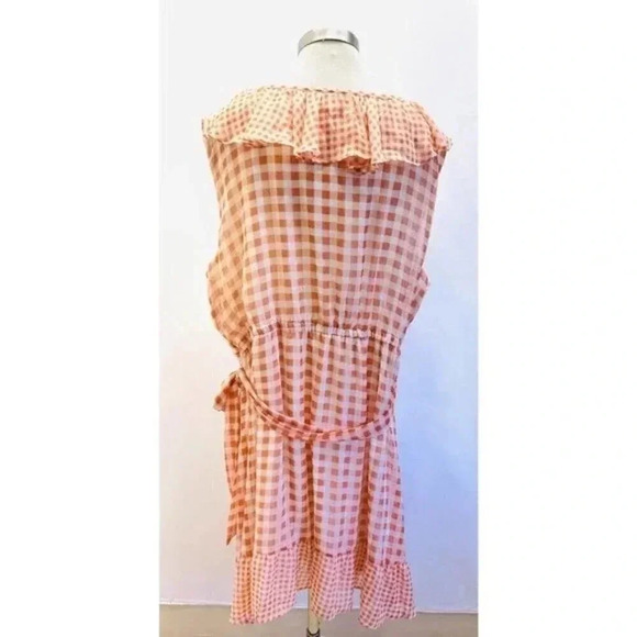 NWT LAUREN CONRAD Women Sleeveless Pullover V-Neck Lined Dress Plus Size 3X - Picture 9 of 15